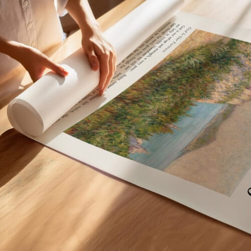 Alternative view of Uplifting Psalm 46 Wall Art Scripture Print