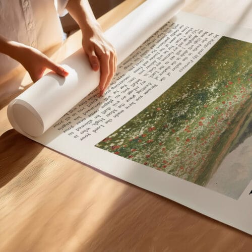 Alternative view of Psalm 91 Wall Art Christian Scripture Print