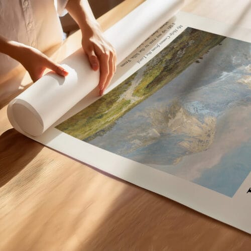 Alternative view of Psalm 121 Wall Art Christian Scripture Print