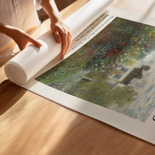 Alternative view of Psalm 128 Wall Art Christian Scripture Print
