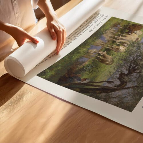 Alternative view of Psalm 143 Wall Art Christian Scripture Print