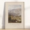 An Vintage Oil Painting featuring the bible verse from An Vintage Oil Painting featuring the bible verse from Jeremiah 29:11 Wall Art with wooden frame. Wall Art with wooden frame.