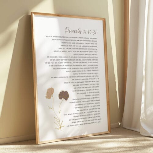 a framed picture of a flower