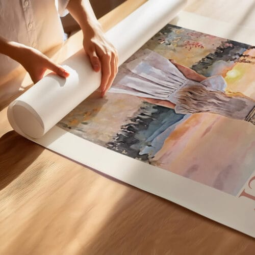 Alternative view of I am a Daughter of the King Nursery Wall Art