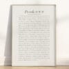 Minimalist virtuous woman wall art inspired by Proverbs 31:10–31. A modern Christian scripture print celebrating faith, strength, and feminine grace.