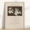 The Doxology print - Bring vintage charm and inspiration to your home with this Doxology hymn wall art – a beautiful floral oil painting print.