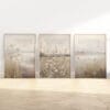 Elevate your home with this neutral Christian wall art set of 3—featuring Psalm 46:10, Proverbs 3:5-6, and Psalm 73:23-24 in a charming wildflower design.