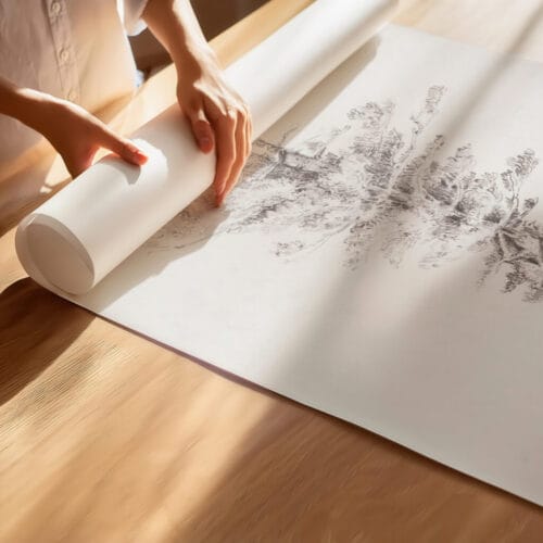 Alternative view of Isaiah 9:6 Wall Art Vintage Tree Sketch