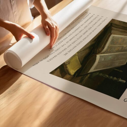 Alternative view of The 10 Commandments Wall Art Print