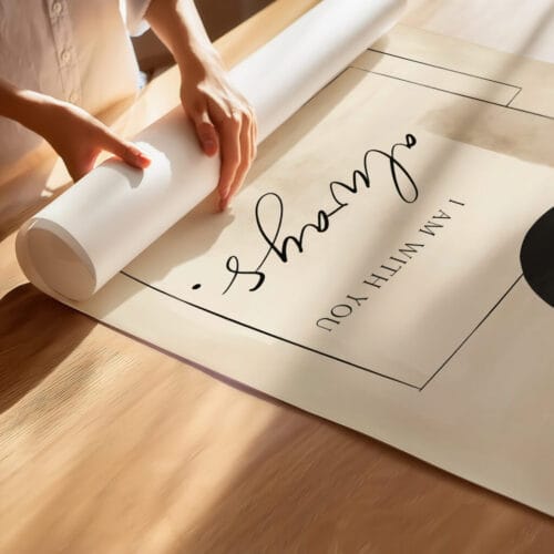Alternative view of Modern Christian Wall Art Set of 3 Print