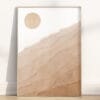 His mercies are new Boho wall art with sunrise tones and Christian minimalist style. A peaceful scripture print inspired by Lamentations 3:22-23.