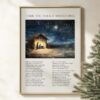 Celebrate the season with Hark the Herald Angels Sing Wall Art featuring nativity artwork in poster, canvas, or printable format.