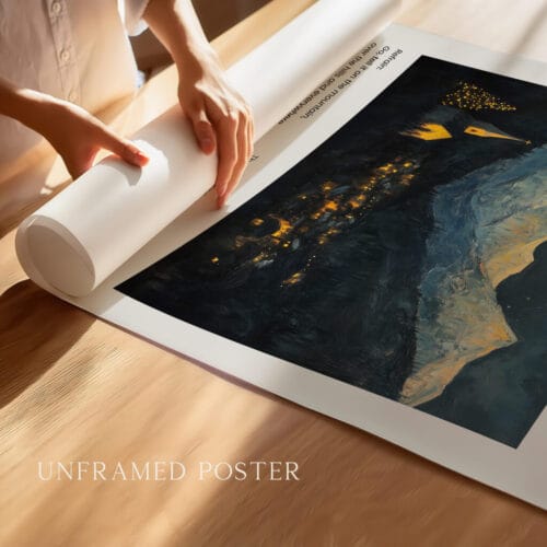Alternative view of Go Tell it on the Mountain Wall Art Print
