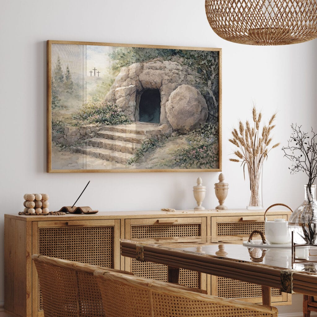 Matthew 28 resurrection wall art - Image 14