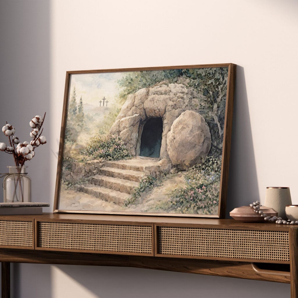 Matthew 28 resurrection wall art - Image 13