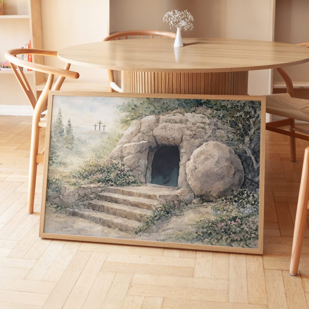 Matthew 28 resurrection wall art - Image 11