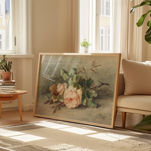 Alternative view of Romans 5:8 Wall Art – Christian Artwork