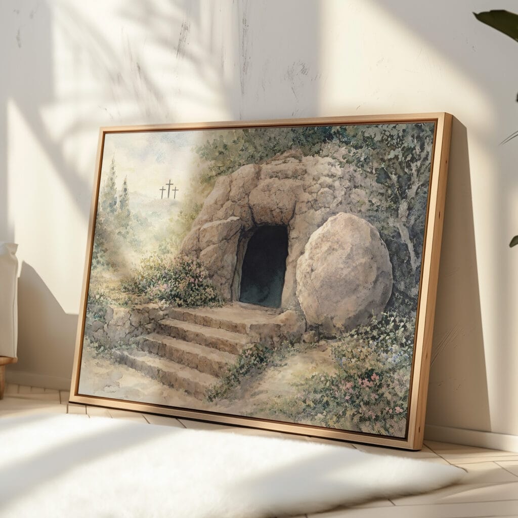 Matthew 28 resurrection wall art - Image 15