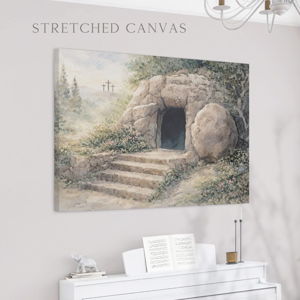 Matthew 28 resurrection wall art - Image 7